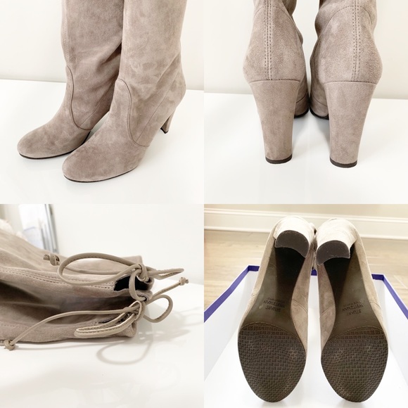 SOLD!! Stuart Weitzman Highland Suede Boots - Picture 4 of 8